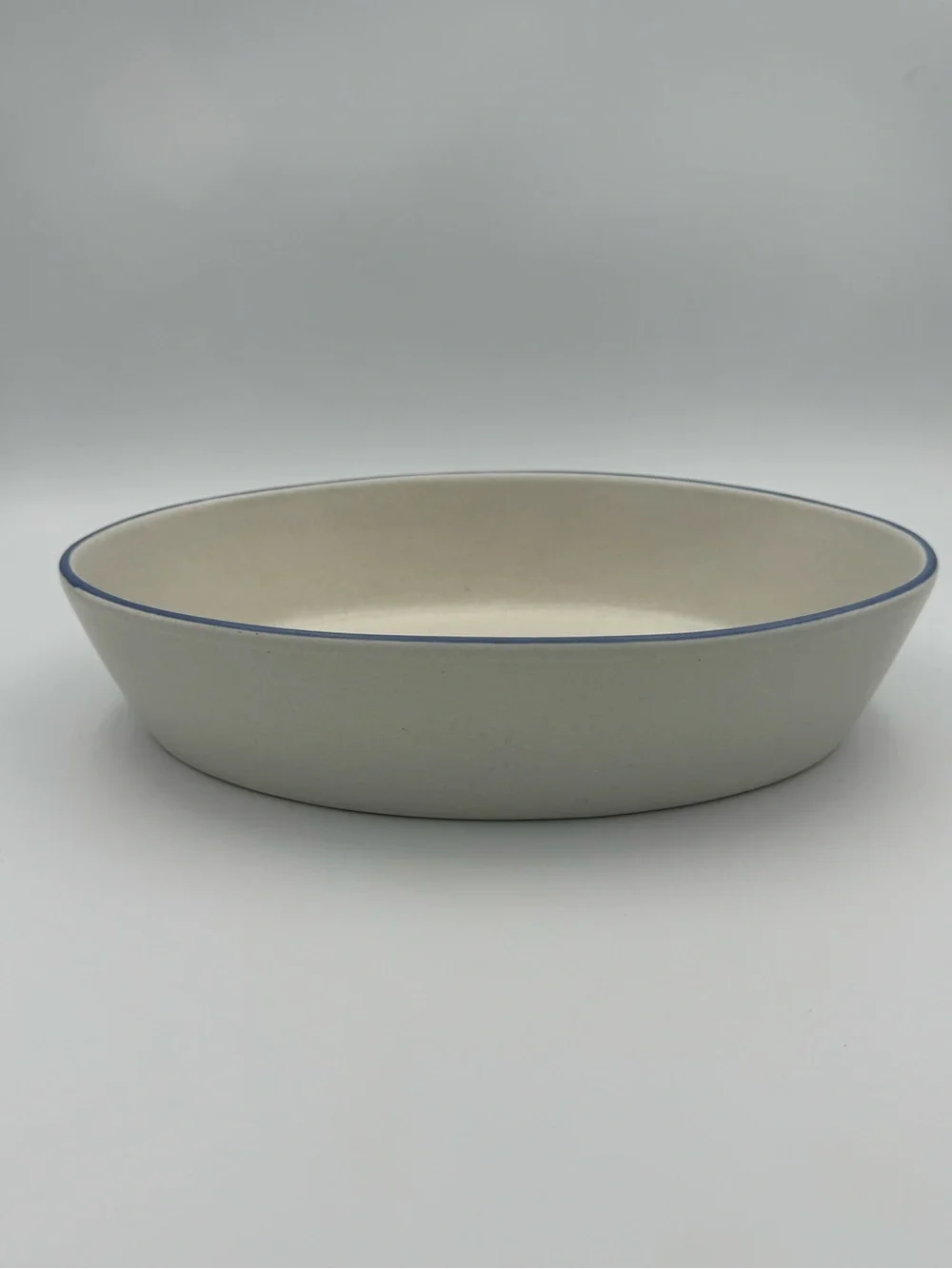 Pfaltzgraff Yorktowne Oval Baking Dish 241 Blue Floral‎ Stoneware USA